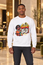 Gand Tuji! | Goan Heritage Crewneck Sweatshirt — premium centered mockup 2