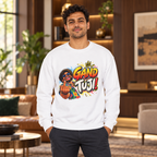 Gand Tuji! | Goan Heritage Crewneck Sweatshirt — premium centered mockup 5